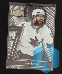 2016-17 Fleer Showcase Metal Universe Brent Burns #MU-12